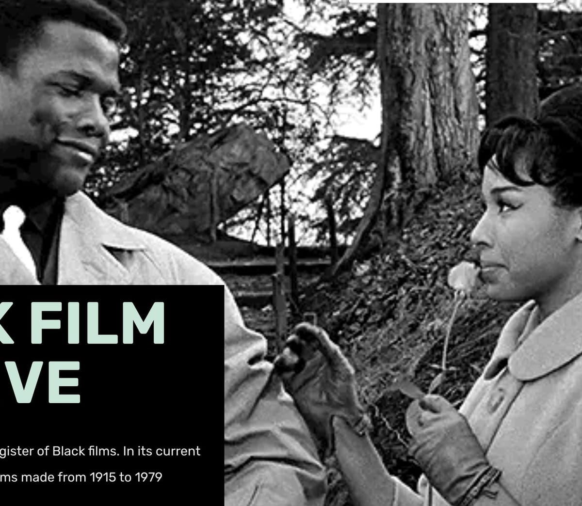 Site of the Day: The Black Film Archive